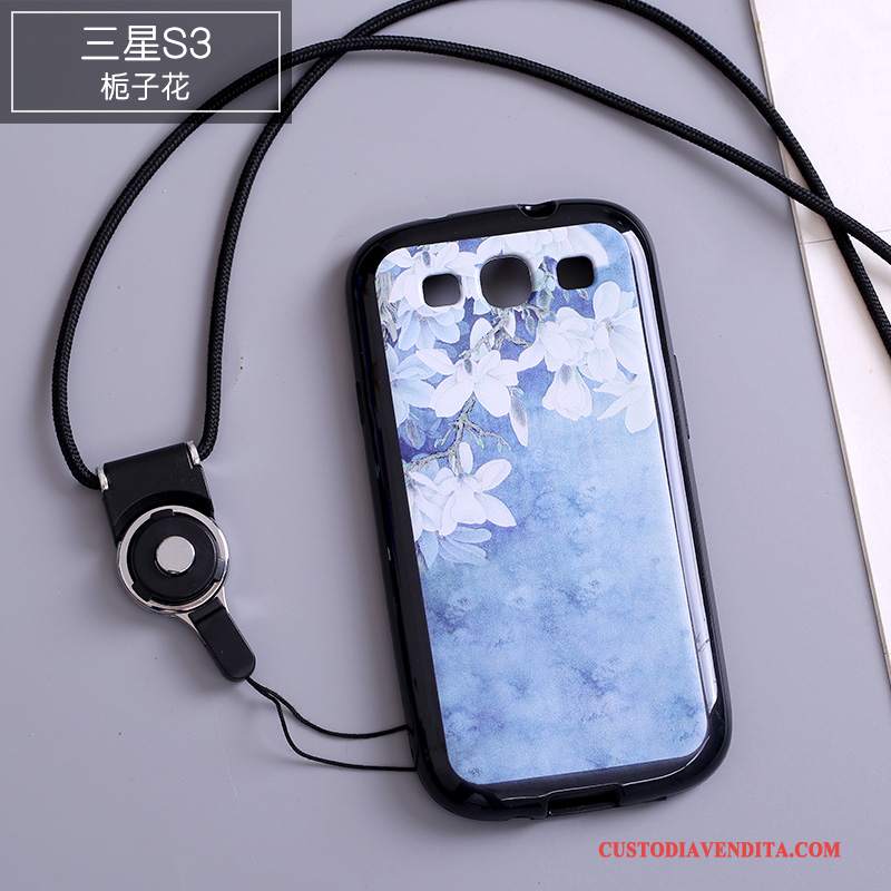 Custodia Samsung Galaxy S3 Colore Ornamenti Appesitelefono, Cover Samsung Galaxy S3 Silicone