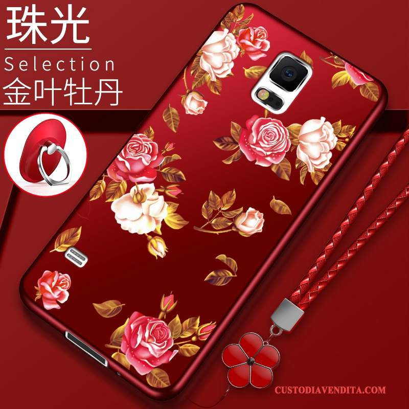 Custodia Samsung Galaxy S5 Creativo Anti-caduta Rosso, Cover Samsung Galaxy S5 Silicone Tendenza Grande