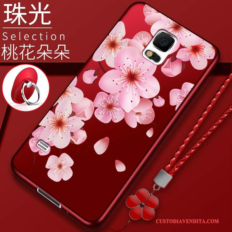 Custodia Samsung Galaxy S5 Creativo Anti-caduta Rosso, Cover Samsung Galaxy S5 Silicone Tendenza Grande