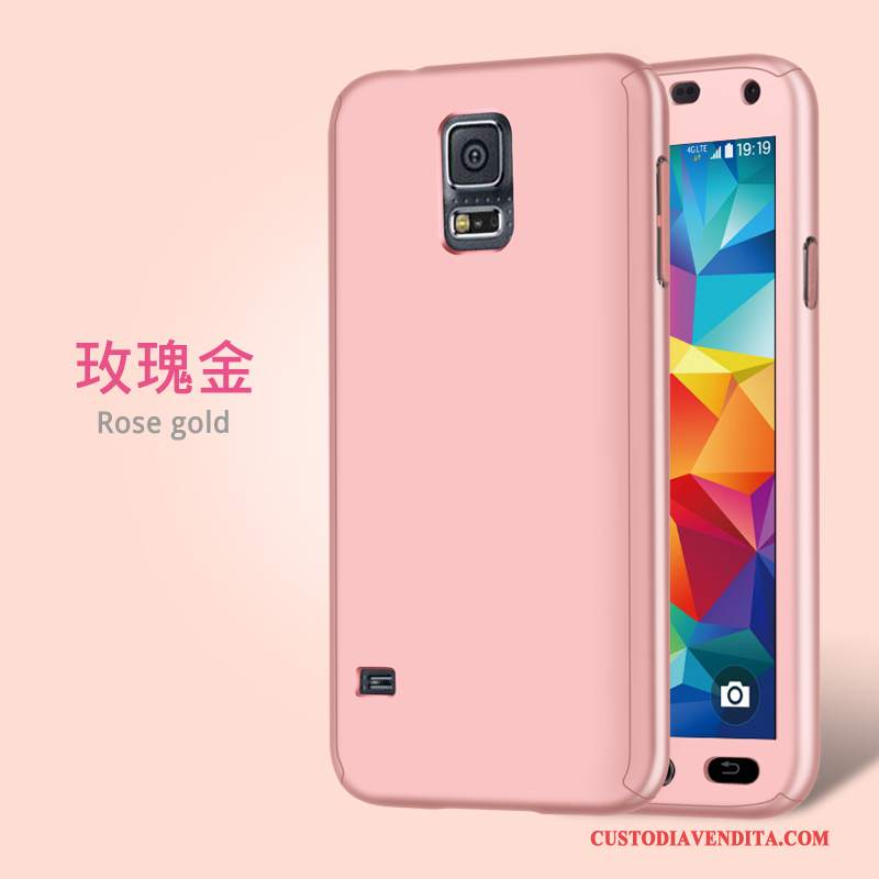 Custodia Samsung Galaxy S5 Oro Anti-caduta, Cover Samsung Galaxy S5 Tutto Inclusotelefono