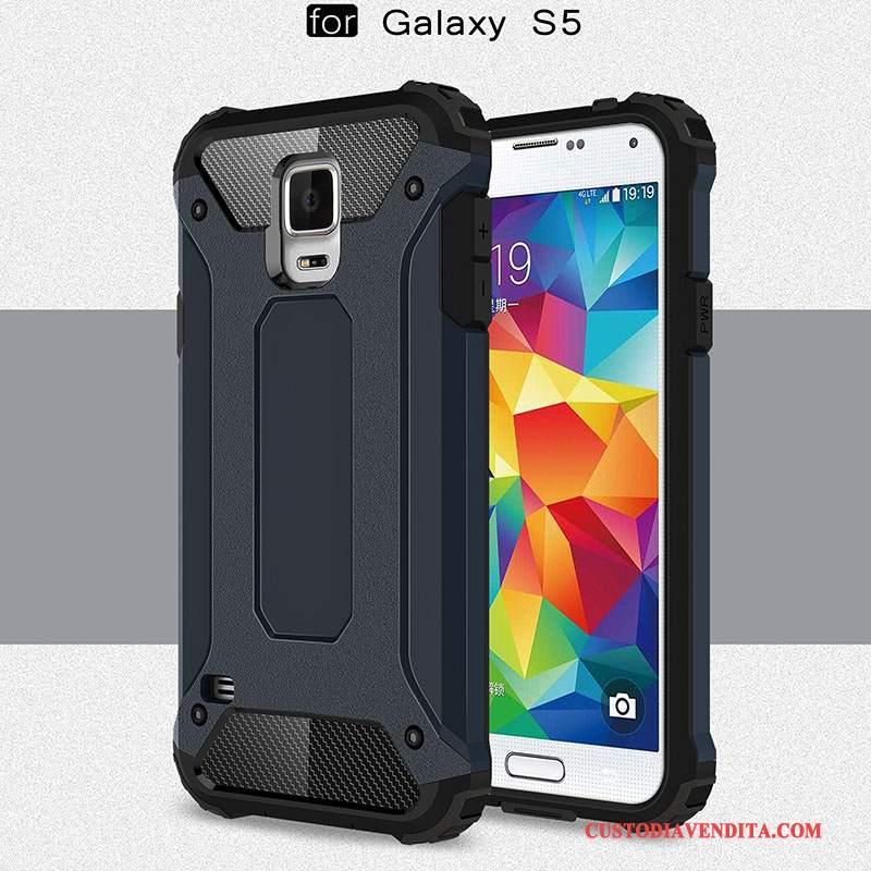 Custodia Samsung Galaxy S5 Silicone Coperchio Posterioretelefono, Cover Samsung Galaxy S5 Protezione Anti-caduta Tutto Incluso
