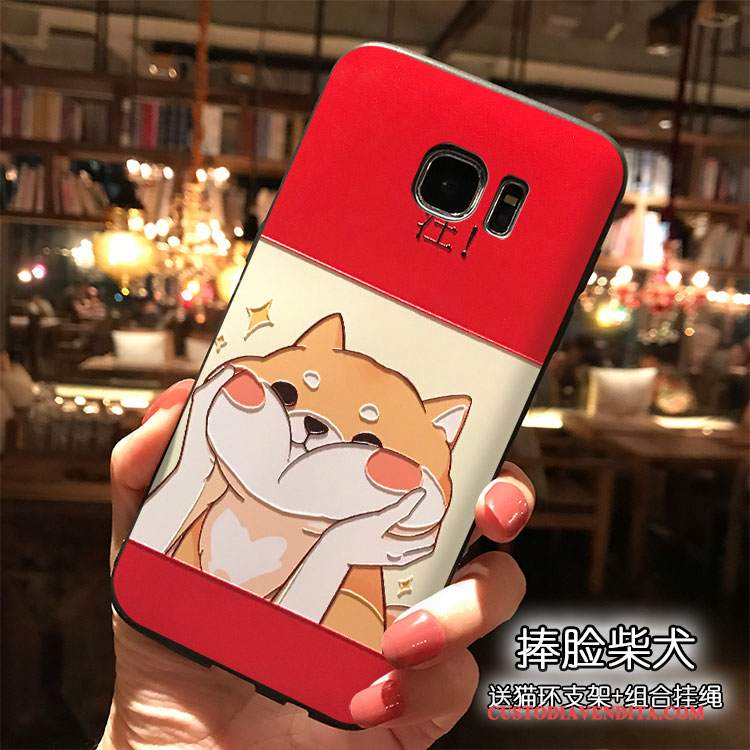 Custodia Samsung Galaxy S7 Cartone Animato Tutto Incluso Tendenza, Cover Samsung Galaxy S7 Silicone Telefono Bello