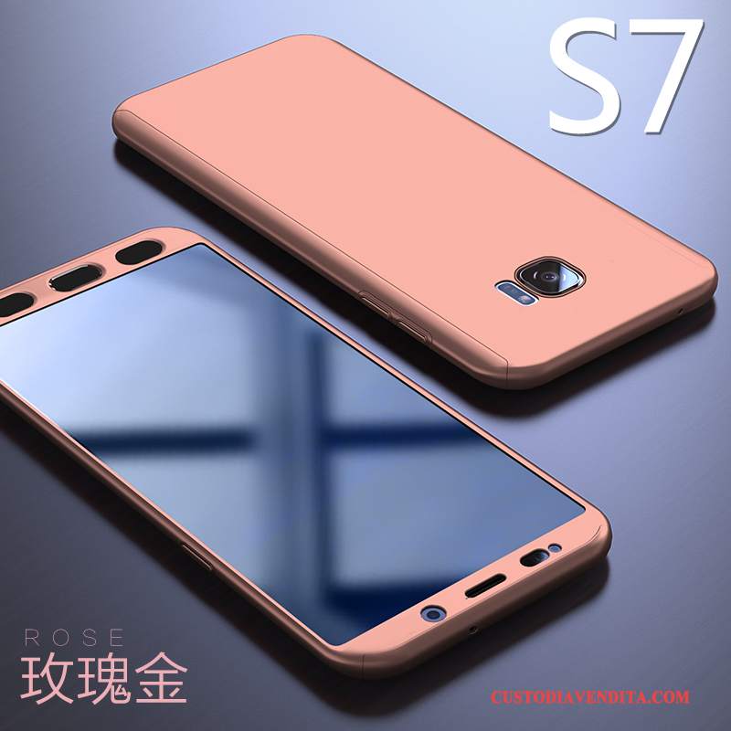 Custodia Samsung Galaxy S7 Creativo Tutto Incluso Macchiati, Cover Samsung Galaxy S7 Rossotelefono