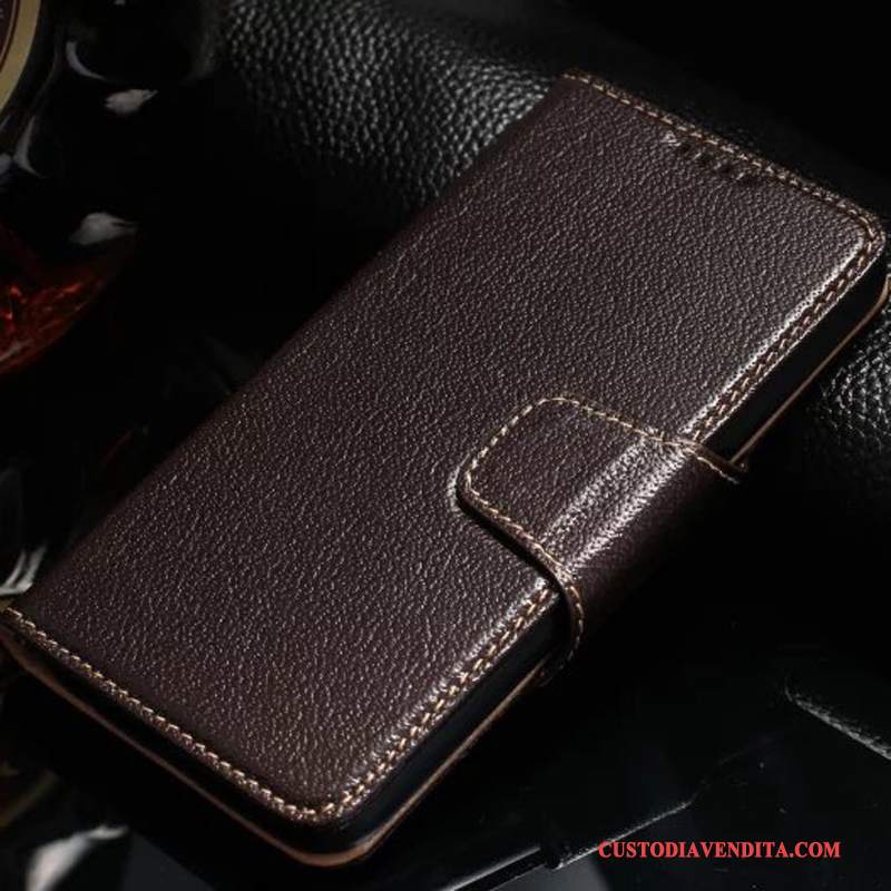 Custodia Samsung Galaxy S7 Edge Pelle Nerotelefono, Cover Samsung Galaxy S7 Edge Protezione