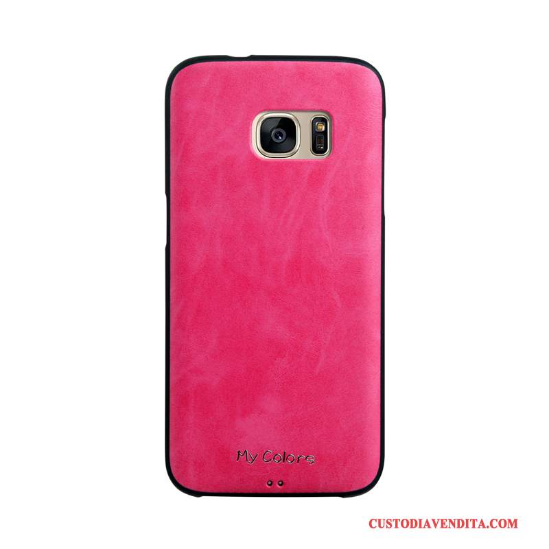 Custodia Samsung Galaxy S7 Edge Pelle Telefono Morbido, Cover Samsung Galaxy S7 Edge Protezione Affari