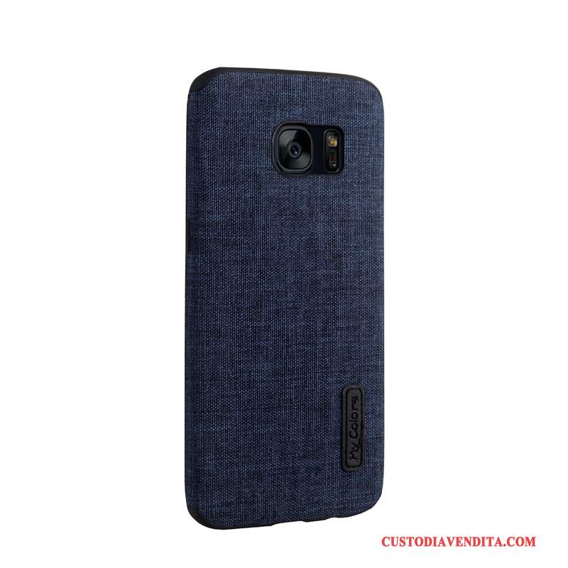 Custodia Samsung Galaxy S7 Edge Protezione Pannotelefono, Cover Samsung Galaxy S7 Edge Morbido Verde