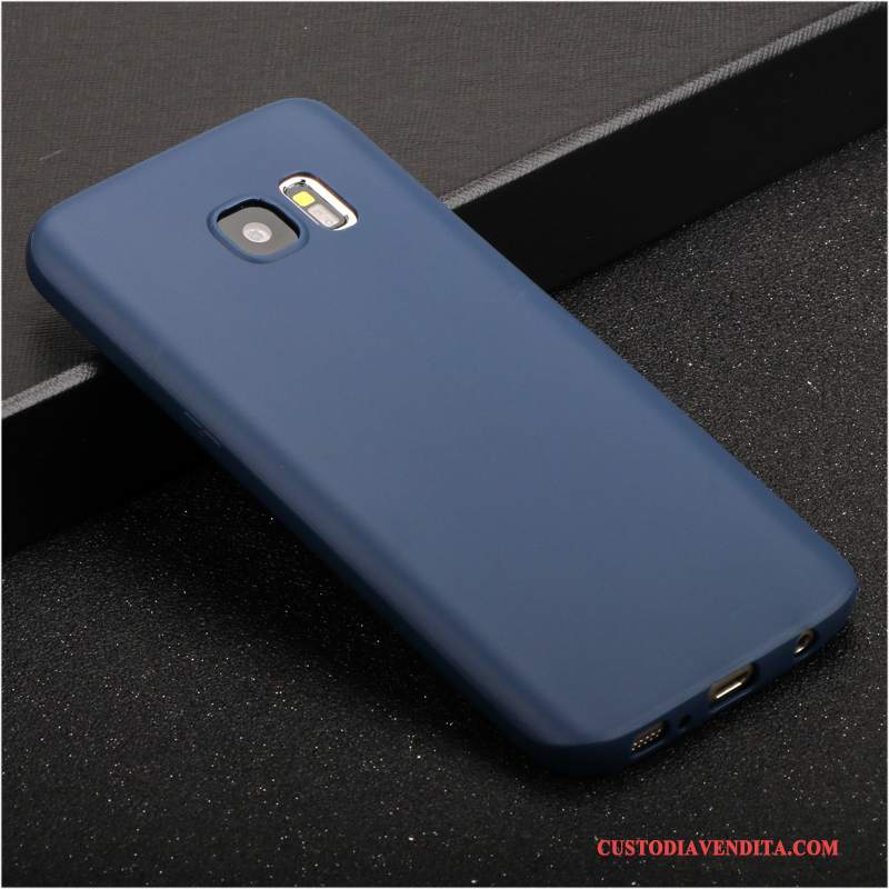 Custodia Samsung Galaxy S7 Edge Silicone Rosa Anti-caduta, Cover Samsung Galaxy S7 Edge Protezione Di Personalità Morbido