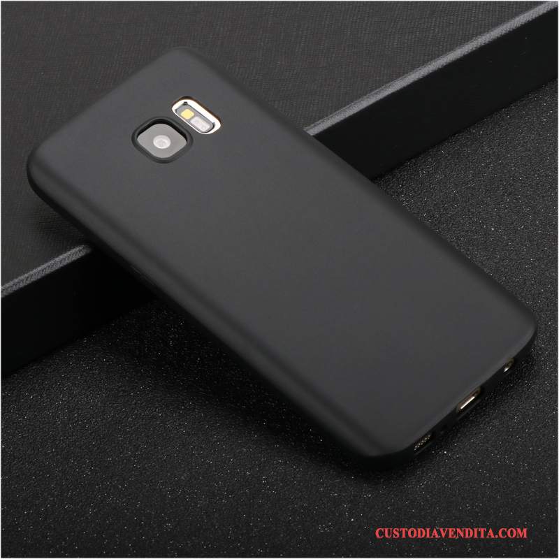 Custodia Samsung Galaxy S7 Edge Silicone Rosa Anti-caduta, Cover Samsung Galaxy S7 Edge Protezione Di Personalità Morbido