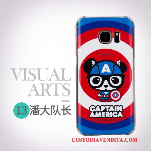 Custodia Samsung Galaxy S7 Protezione Di Personalità Tendenza, Cover Samsung Galaxy S7 Cartone Animato Telefono Giallo