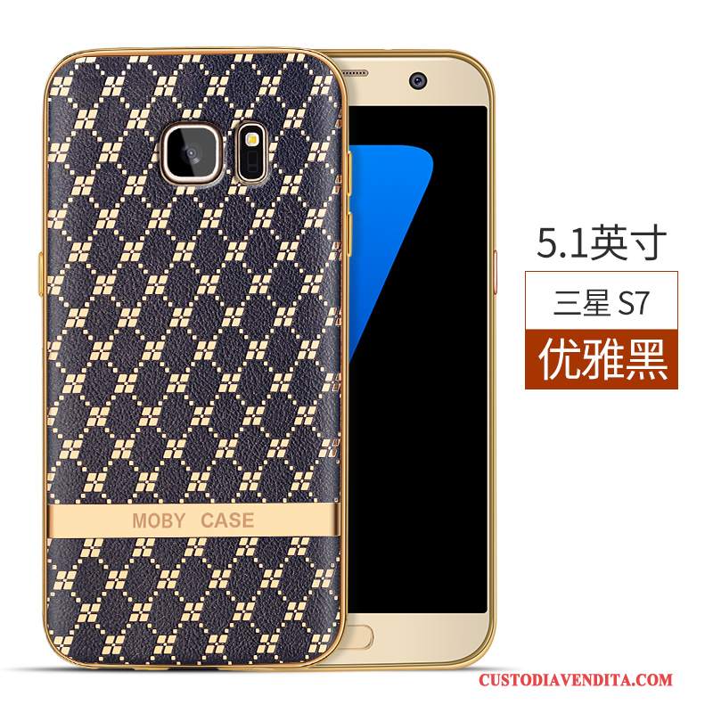 Custodia Samsung Galaxy S7 Silicone Affari Anti-caduta, Cover Samsung Galaxy S7 Protezione Leggere Rosa