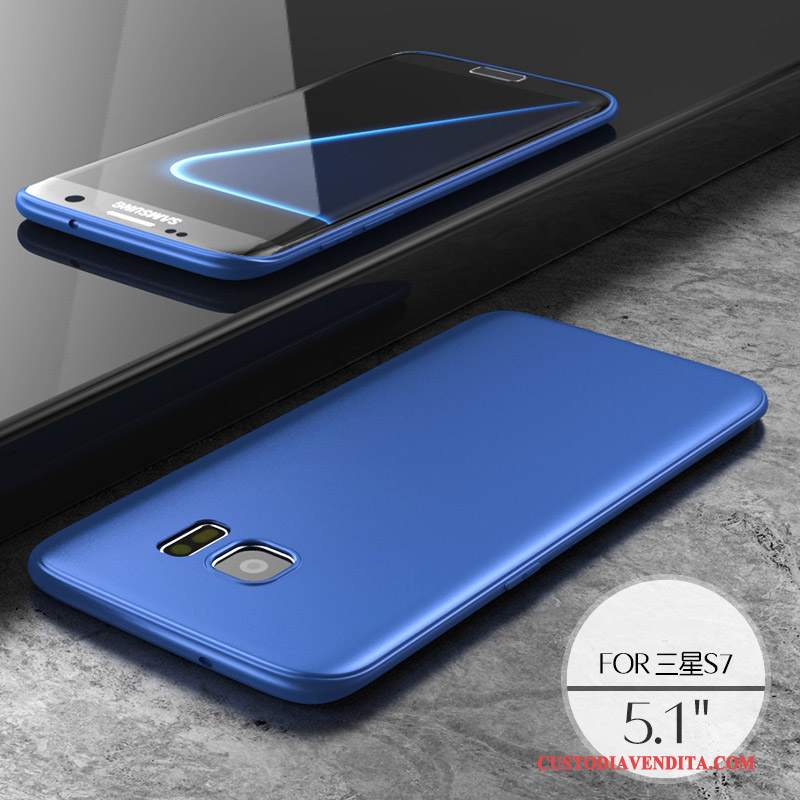 Custodia Samsung Galaxy S7 Silicone Telefono Tendenza, Cover Samsung Galaxy S7 Colore Macchiati Nuovo