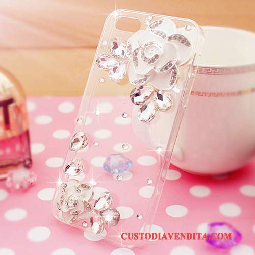 Custodia Samsung Galaxy S7 Strass Tutto Incluso Tendenza, Cover Samsung Galaxy S7 Protezione Rosatelefono