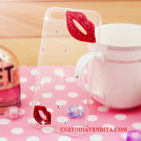 Custodia Samsung Galaxy S7 Strass Tutto Incluso Tendenza, Cover Samsung Galaxy S7 Protezione Rosatelefono