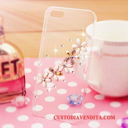 Custodia Samsung Galaxy S7 Strass Tutto Incluso Tendenza, Cover Samsung Galaxy S7 Protezione Rosatelefono