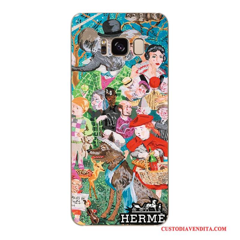 Custodia Samsung Galaxy S8+ Cartone Animato Morbido Bello, Cover Samsung Galaxy S8+ Protezione Blutelefono