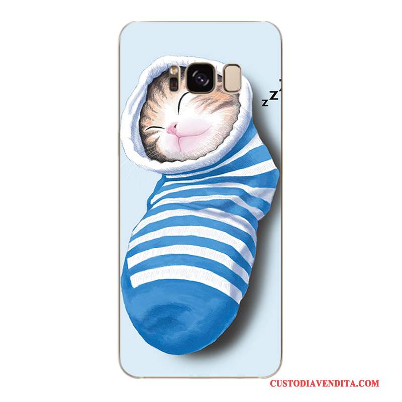 Custodia Samsung Galaxy S8+ Cartone Animato Morbido Bello, Cover Samsung Galaxy S8+ Protezione Blutelefono
