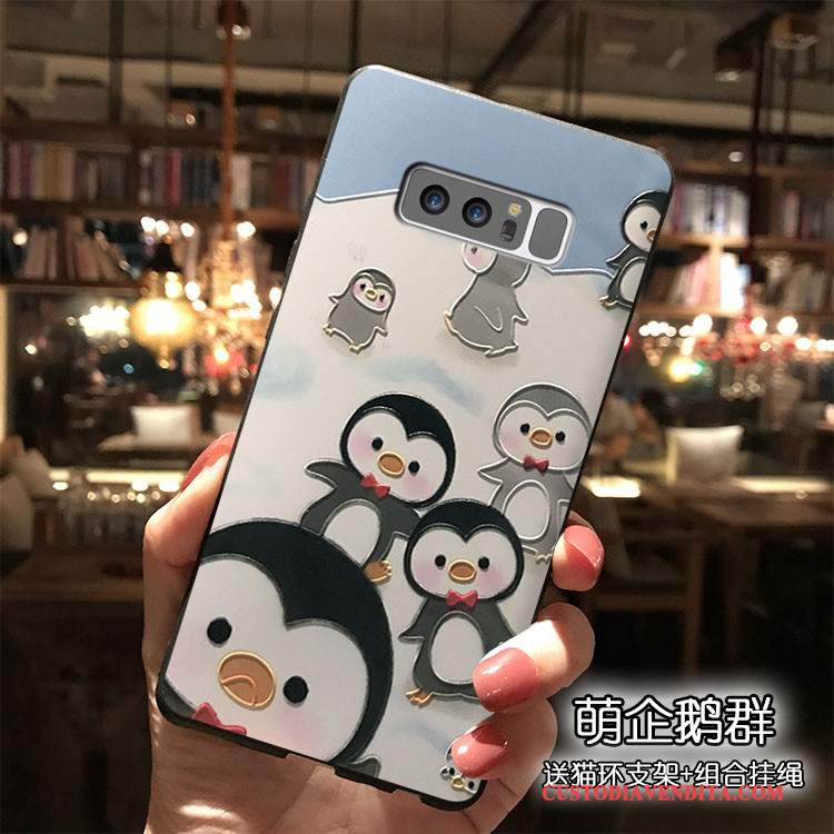 Custodia Samsung Galaxy S8+ Cartone Animato Ornamenti Appesi Tendenza, Cover Samsung Galaxy S8+ Colore Bellotelefono