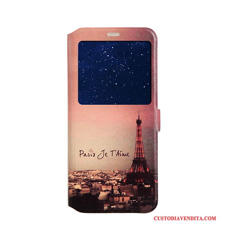 Custodia Samsung Galaxy S8+ Cartone Animato Telefono Blu, Cover Samsung Galaxy S8+ Folio Morbido Supporto