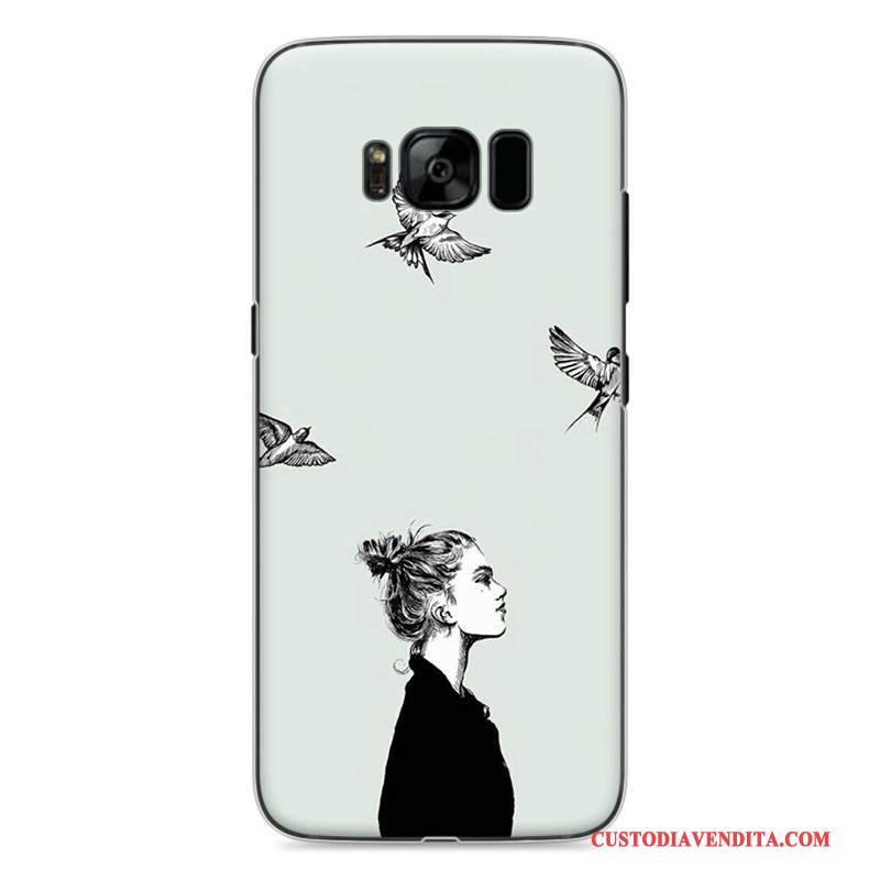 Custodia Samsung Galaxy S8 Colore Semplici Di Personalità, Cover Samsung Galaxy S8 Protezione Giallo Amanti