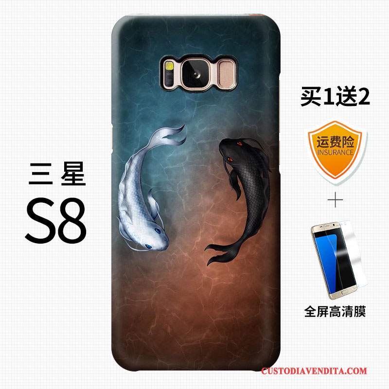 Custodia Samsung Galaxy S8+ Colore Tendenzatelefono, Cover Samsung Galaxy S8+ Creativo Di Personalità Macchiati