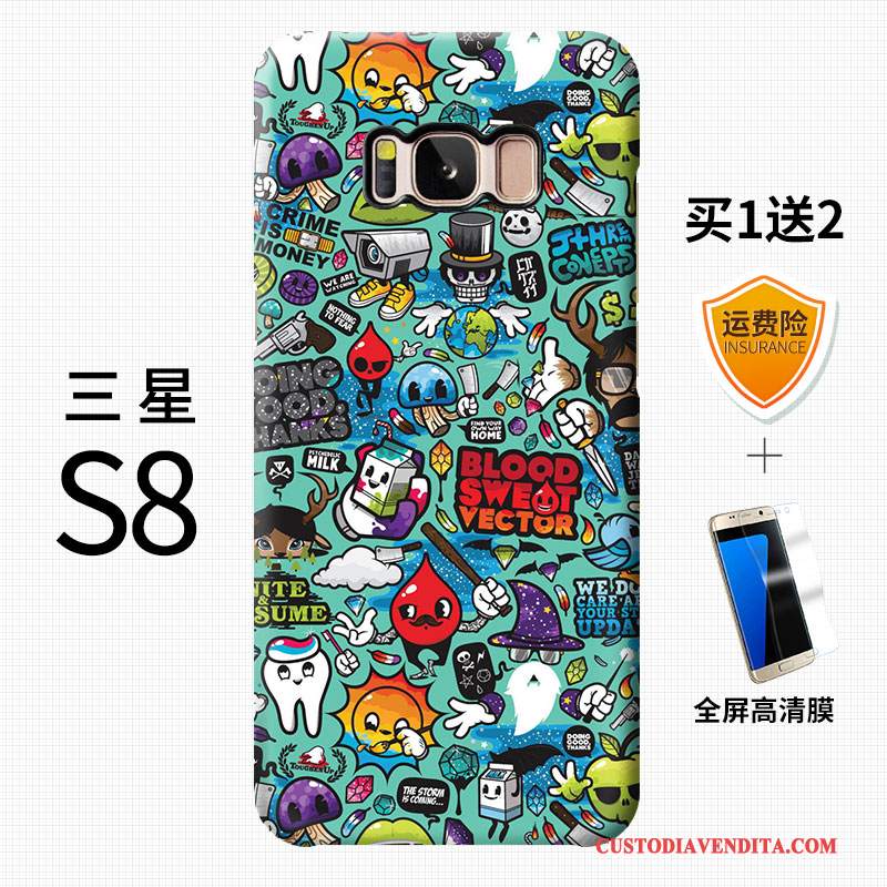 Custodia Samsung Galaxy S8+ Colore Tendenzatelefono, Cover Samsung Galaxy S8+ Creativo Di Personalità Macchiati