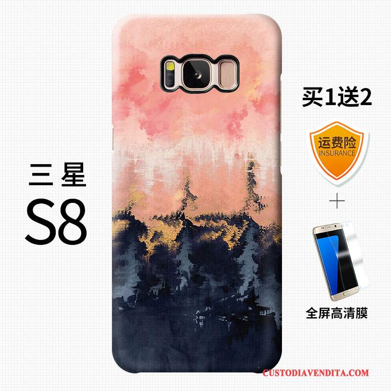 Custodia Samsung Galaxy S8+ Colore Tendenzatelefono, Cover Samsung Galaxy S8+ Creativo Di Personalità Macchiati