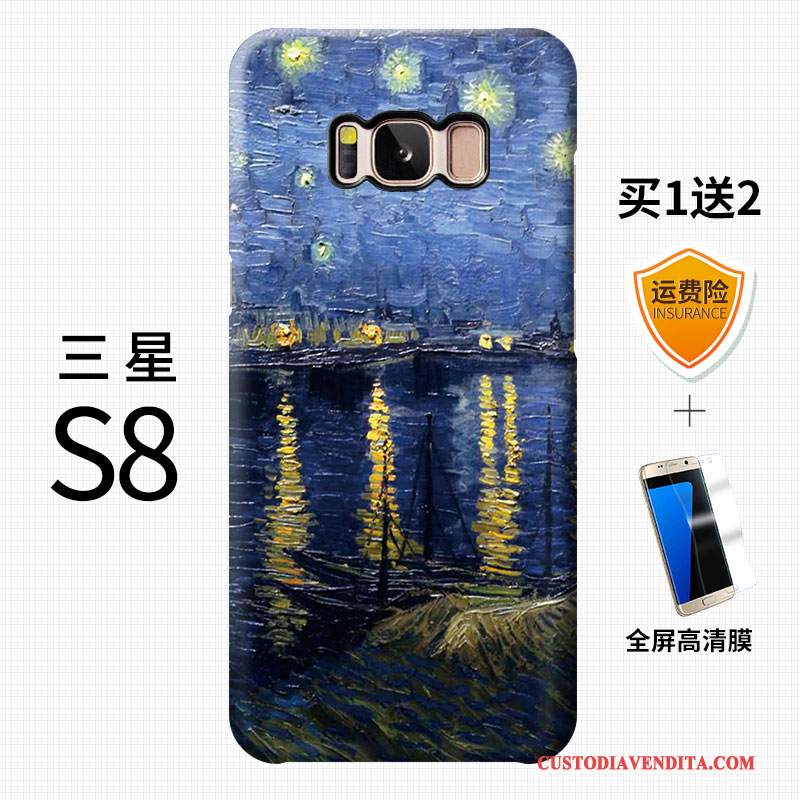 Custodia Samsung Galaxy S8+ Colore Tendenzatelefono, Cover Samsung Galaxy S8+ Creativo Di Personalità Macchiati