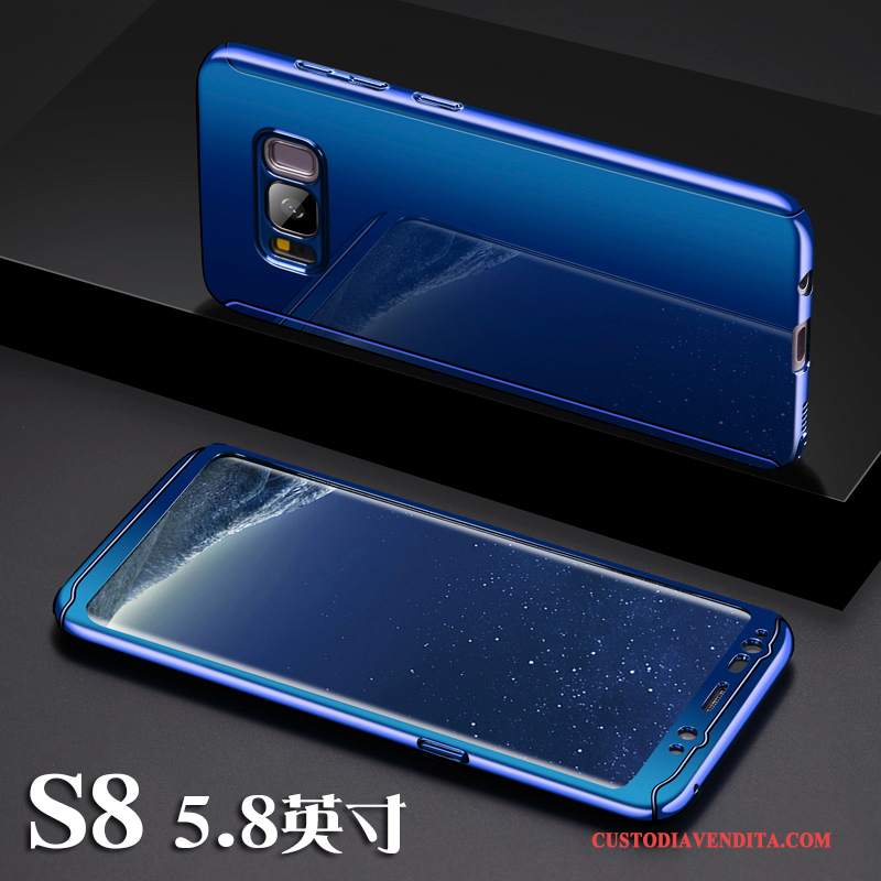Custodia Samsung Galaxy S8 Creativo Blu Tendenza, Cover Samsung Galaxy S8 Sottili Anti-caduta