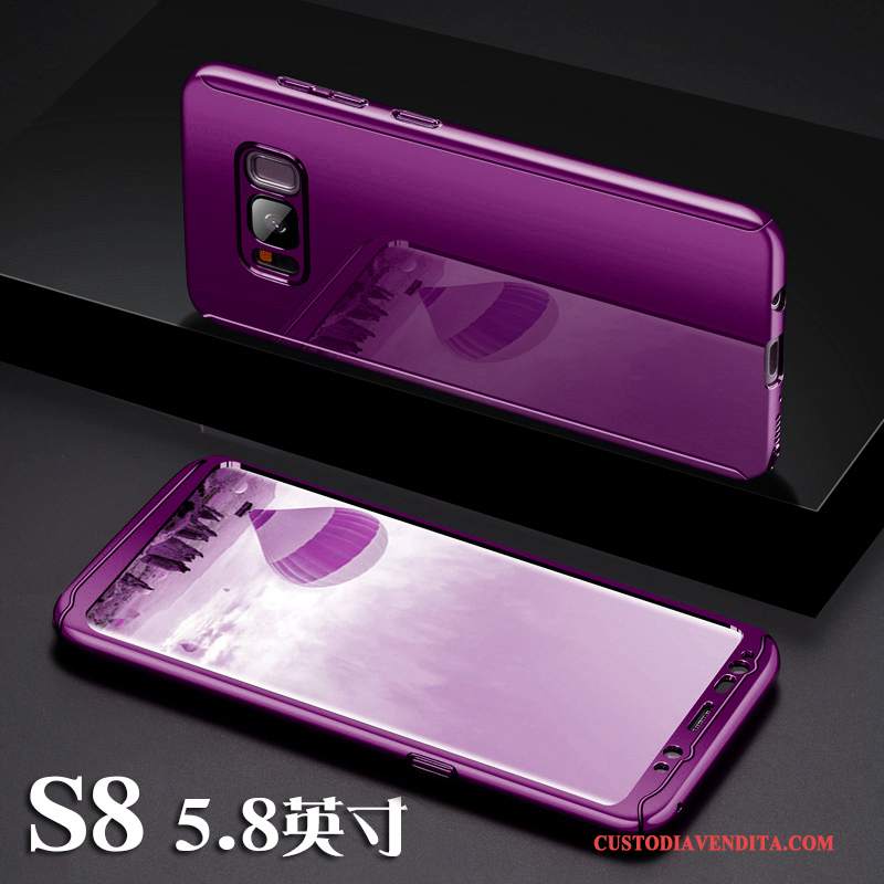Custodia Samsung Galaxy S8 Creativo Blu Tendenza, Cover Samsung Galaxy S8 Sottili Anti-caduta