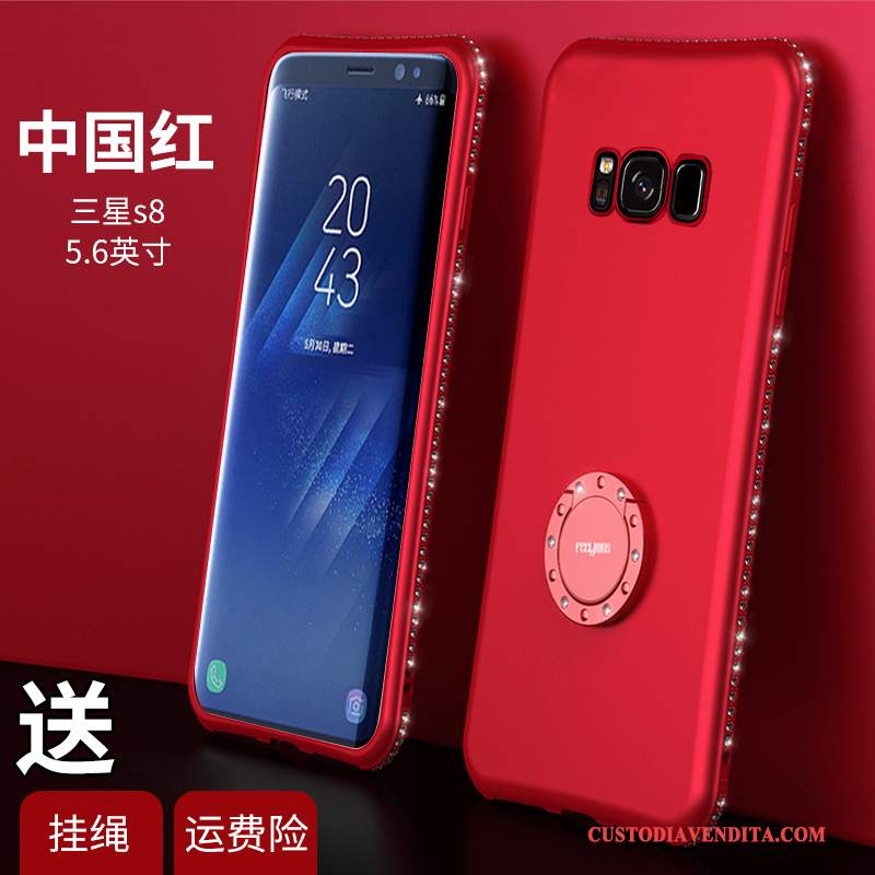 Custodia Samsung Galaxy S8 Creativo Di Personalità Morbido, Cover Samsung Galaxy S8 Silicone Macchiati Anti-caduta