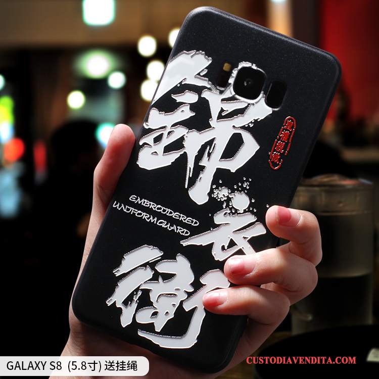 Custodia Samsung Galaxy S8+ Creativo Di Personalità Tendenza, Cover Samsung Galaxy S8+ Silicone Amanti Anti-caduta