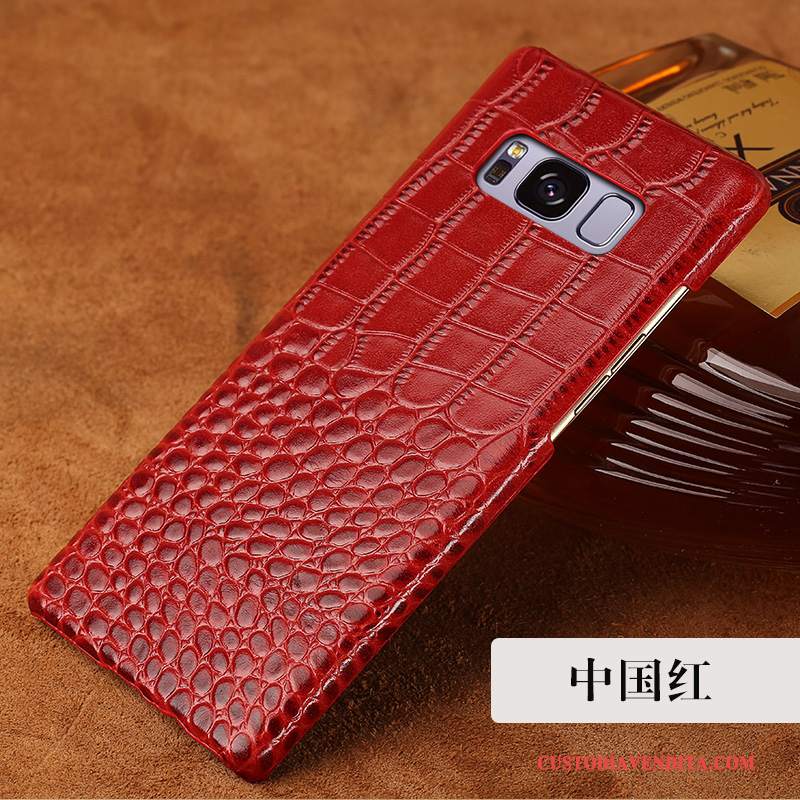 Custodia Samsung Galaxy S8+ Pelle Marchio Di Tendenza Anti-caduta, Cover Samsung Galaxy S8+ Creativo Lussotelefono