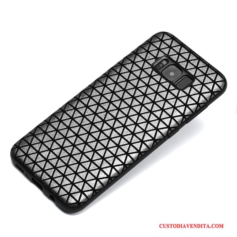 Custodia Samsung Galaxy S8 Pelle Tendenza Lusso, Cover Samsung Galaxy S8 Protezione Blu Coperchio Posteriore