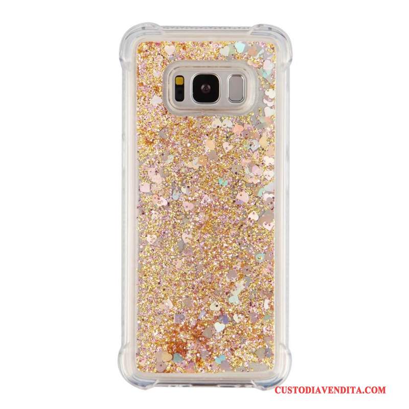 Custodia Samsung Galaxy S8 Protezione Porpora Ispessiri, Cover Samsung Galaxy S8 Telefono Anti-caduta
