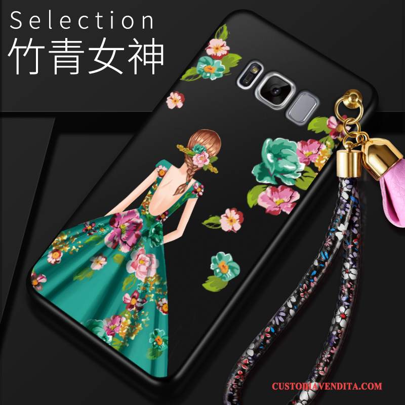 Custodia Samsung Galaxy S8 Silicone Telefono Rosso, Cover Samsung Galaxy S8 Protezione Anti-caduta