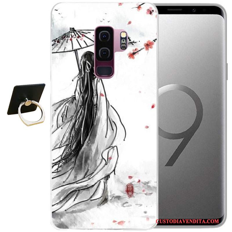 Custodia Samsung Galaxy S9 Protezione Telefono Tutto Incluso, Cover Samsung Galaxy S9 Cartone Animato Morbido Vento