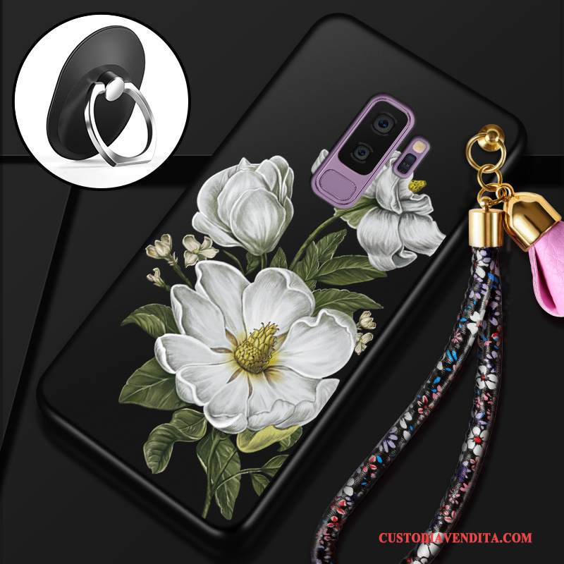 Custodia Samsung Galaxy S9+ Protezione Tutto Incluso Anti-caduta, Cover Samsung Galaxy S9+ Rosso Tendenza