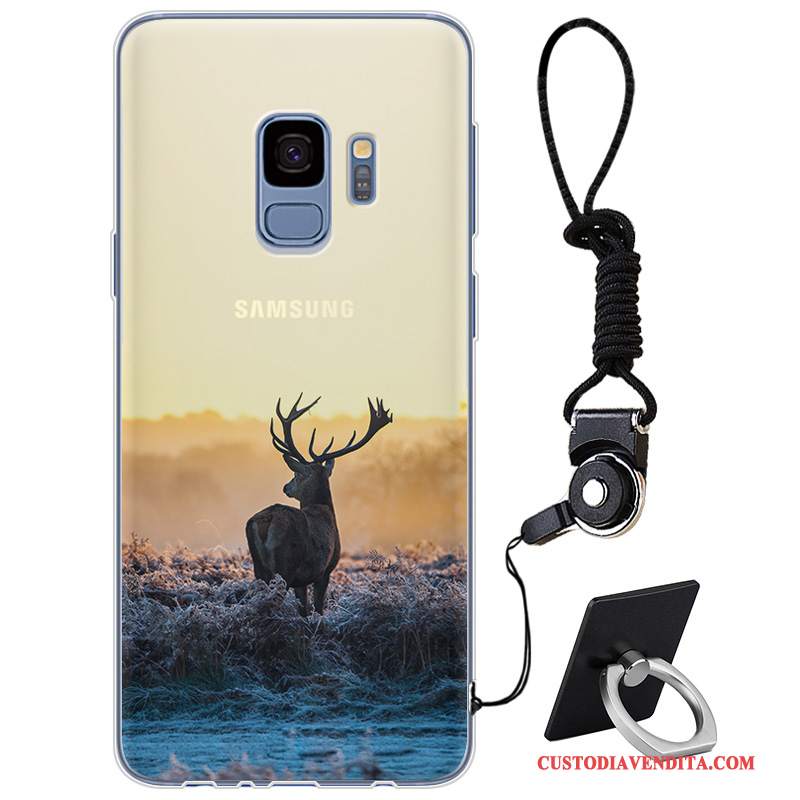 Custodia Samsung Galaxy S9 Silicone Marchio Di Tendenzatelefono, Cover Samsung Galaxy S9 Protezione Morbido Elegante