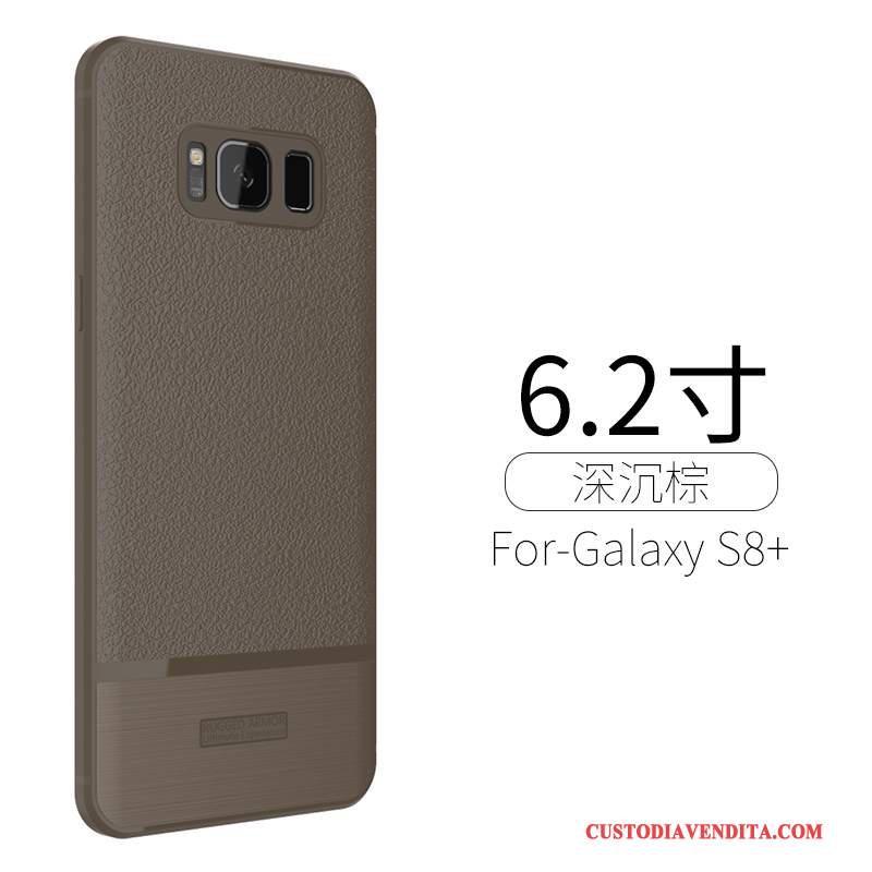 Custodia Samsung Galaxy S9 Silicone Telefono Tendenza, Cover Samsung Galaxy S9 Creativo Di Personalità Blu Scuro