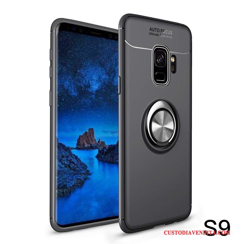 Custodia Samsung Galaxy S9 Silicone Tutto Incluso Verde, Cover Samsung Galaxy S9 Protezione Anti-caduta Marchio Di Tendenza