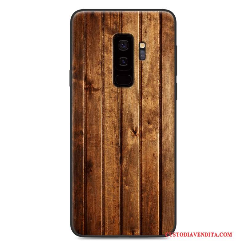 Custodia Samsung Galaxy S9 Vintage Bianco Anti-caduta, Cover Samsung Galaxy S9 Colore Telefono Morbido