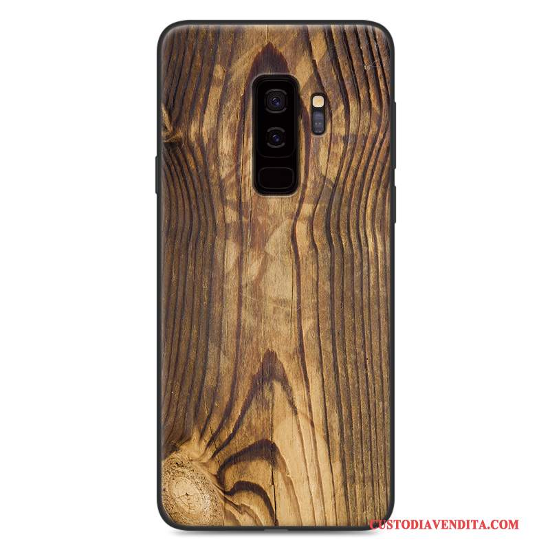 Custodia Samsung Galaxy S9 Vintage Bianco Anti-caduta, Cover Samsung Galaxy S9 Colore Telefono Morbido