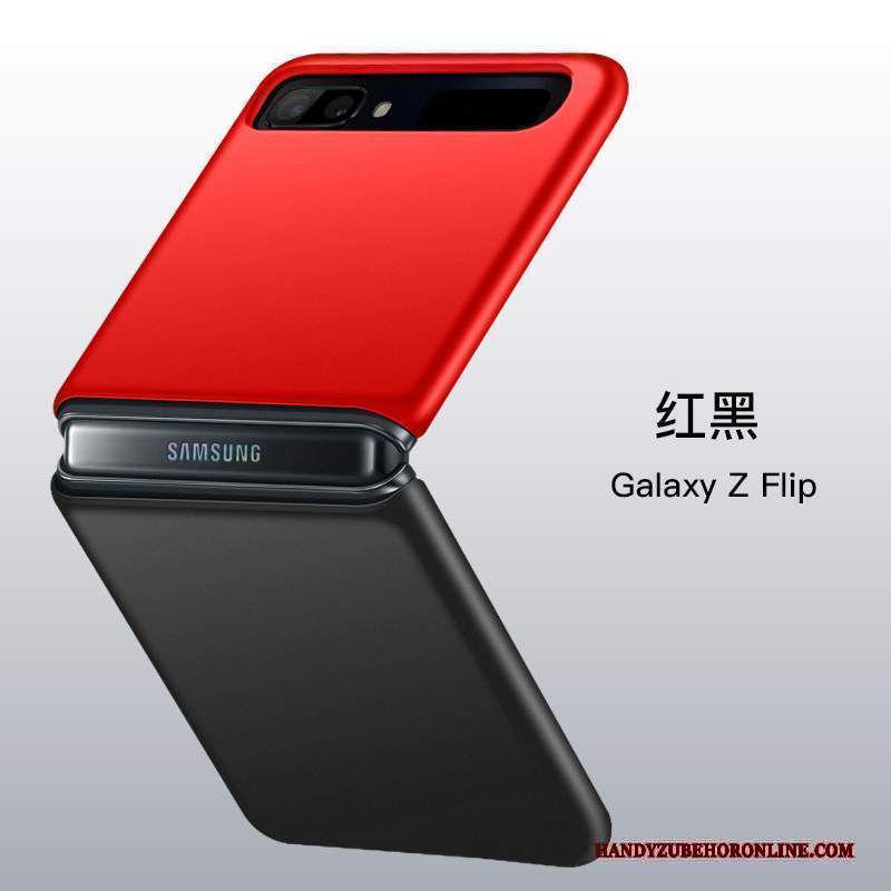 Custodia Samsung Z Flip Silicone Piegare Tutto Incluso, Cover Samsung Z Flip Protezione Trasparentetelefono