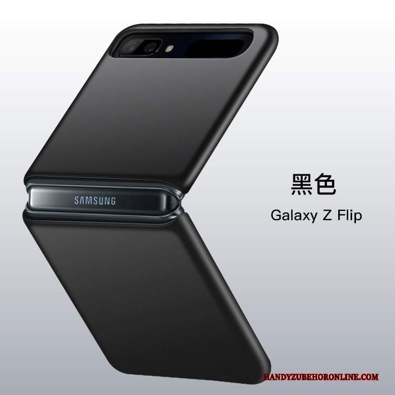Custodia Samsung Z Flip Silicone Piegare Tutto Incluso, Cover Samsung Z Flip Protezione Trasparentetelefono