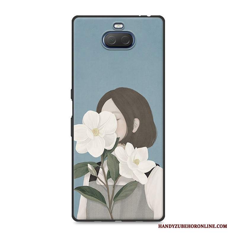 Custodia Sony Xperia 10 Colore Fresco Di Personalità, Cover Sony Xperia 10 Creativo Tendenza Piccola