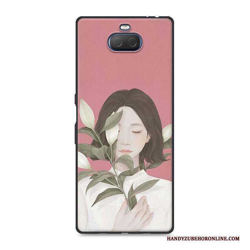 Custodia Sony Xperia 10 Colore Fresco Di Personalità, Cover Sony Xperia 10 Creativo Tendenza Piccola