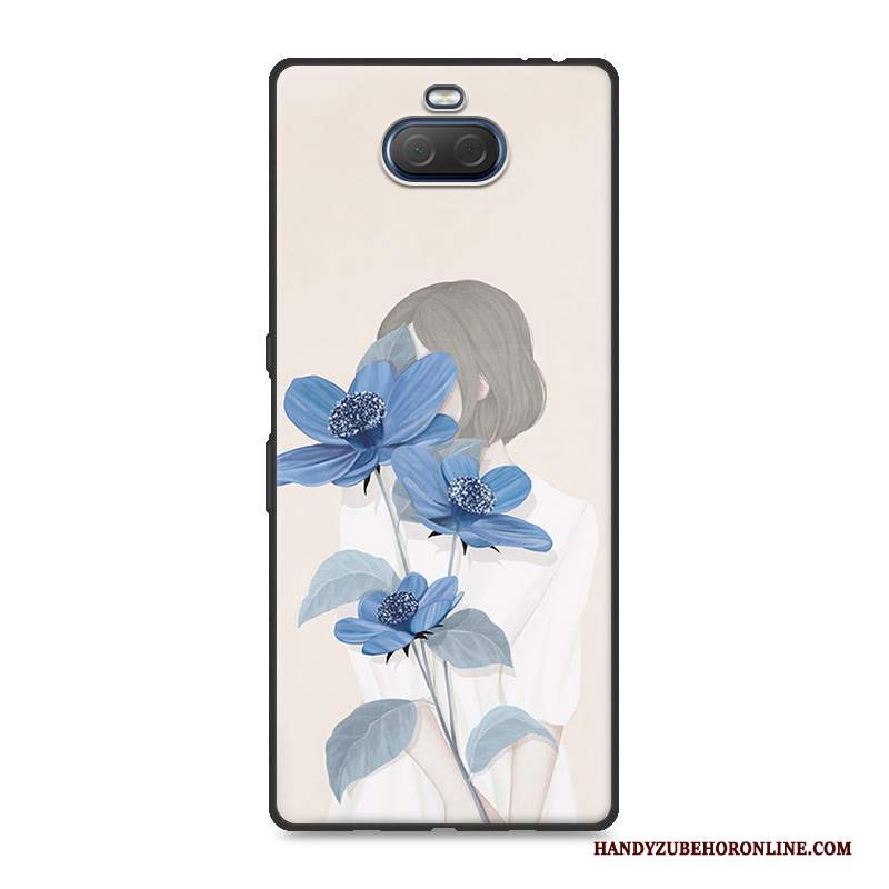 Custodia Sony Xperia 10 Colore Fresco Di Personalità, Cover Sony Xperia 10 Creativo Tendenza Piccola