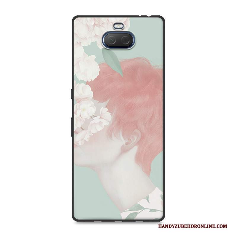 Custodia Sony Xperia 10 Colore Fresco Di Personalità, Cover Sony Xperia 10 Creativo Tendenza Piccola