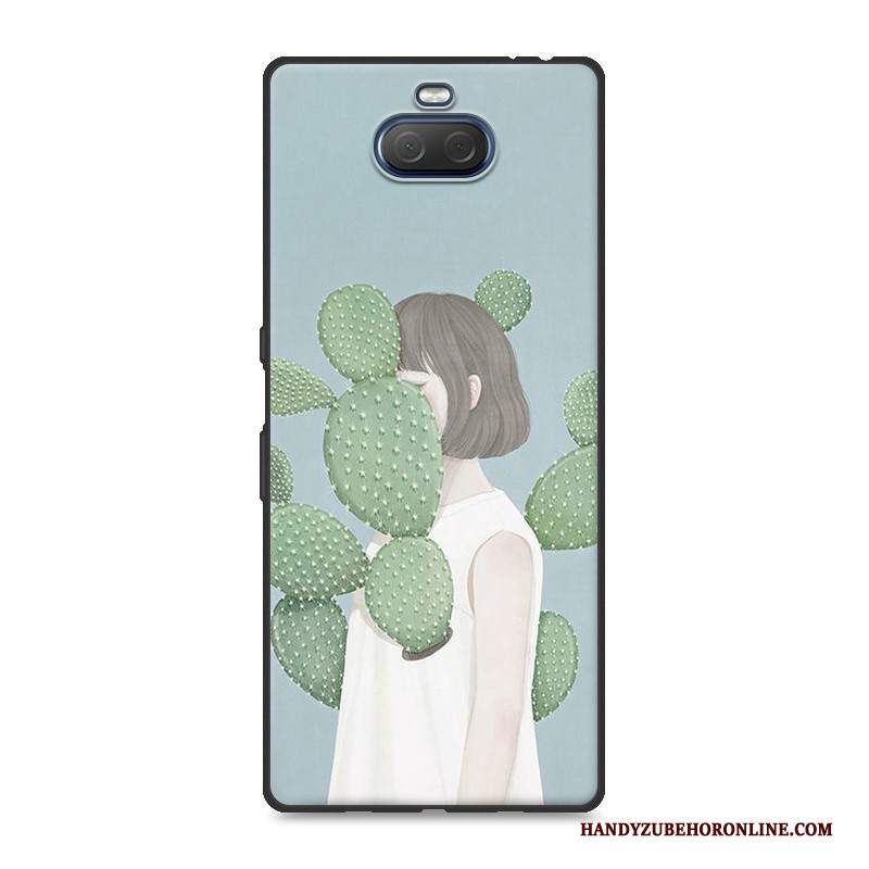 Custodia Sony Xperia 10 Colore Fresco Di Personalità, Cover Sony Xperia 10 Creativo Tendenza Piccola