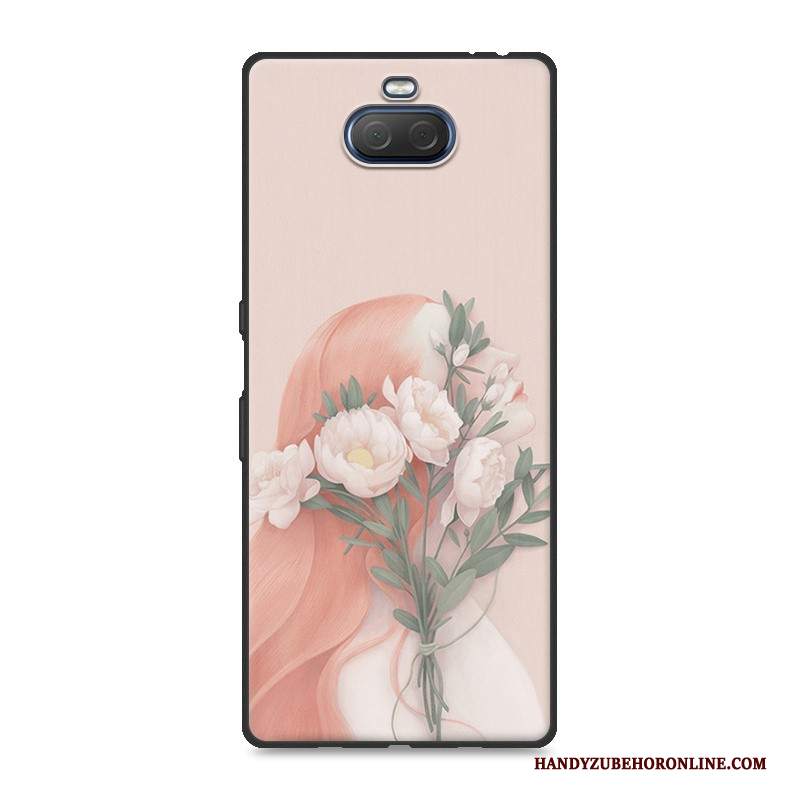 Custodia Sony Xperia 10 Colore Fresco Di Personalità, Cover Sony Xperia 10 Creativo Tendenza Piccola